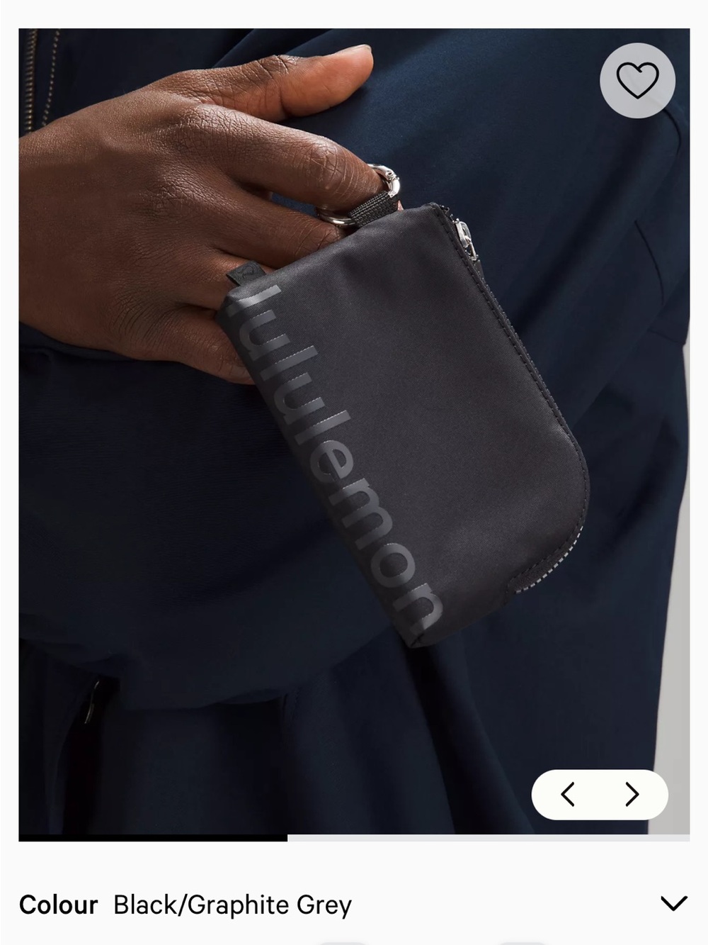 Lululemon Clippable Card Pouch - Picture 2 of 5